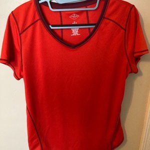 St John's Bay Red Active Shirt